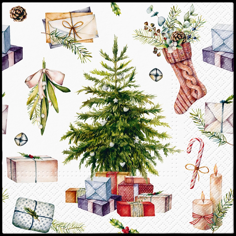 Servilletas lunch 33×33 cm 20 piezas Christmas at Home