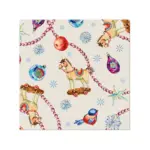 Servilletas lunch 33×33 cm 20 piezas Horses and Baubles