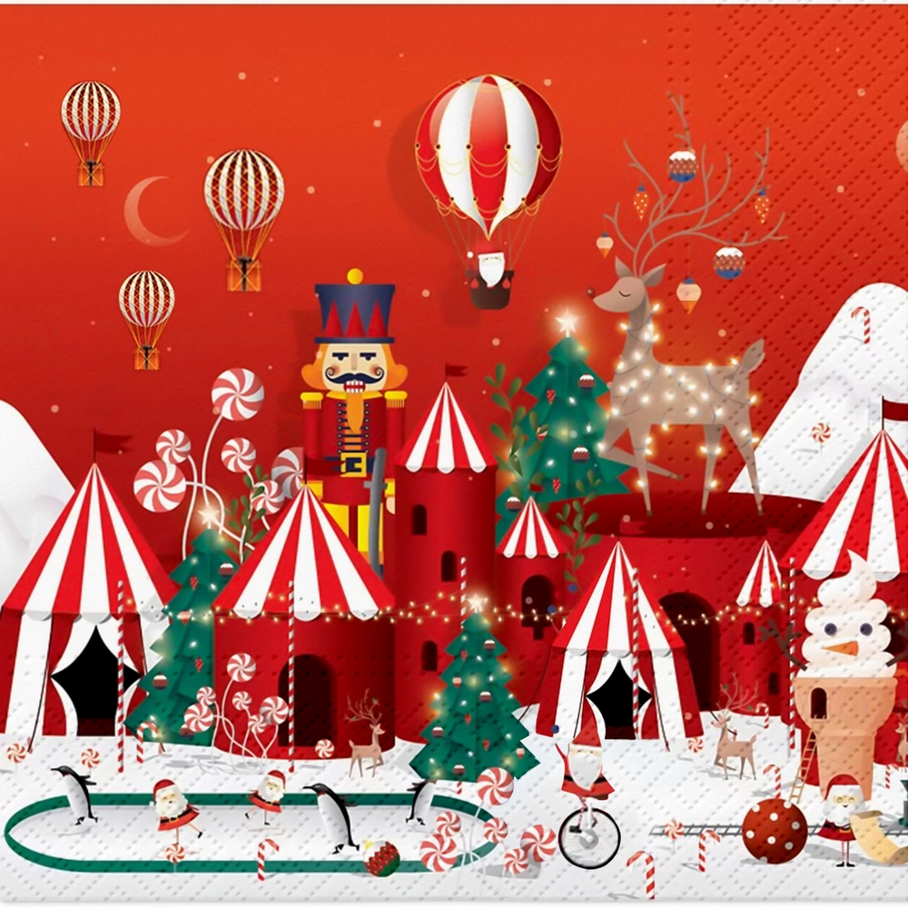 Servilletas 33×33 cm Winter Wonderland Christmas 20 piezas