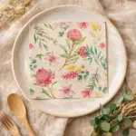 Servilletas bio 33×33 cm Flor Silvestre 20 piezas