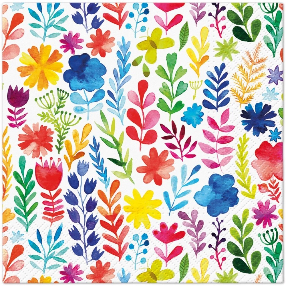 Servilletas lunch 33×33 cm 20 piezas Botanical Walk