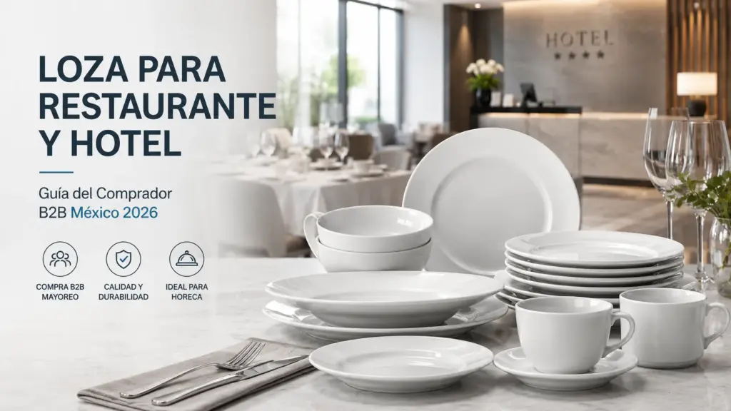 loza para hoteles y restaurantes en rysi