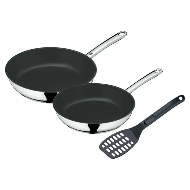 PROMO JUEGO DE SARTENES 24 cm Y 28 cm CON ESPATULA CERAMIC