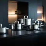 BATERIA DE COCINA 5 PZAS PREMIUM ONE